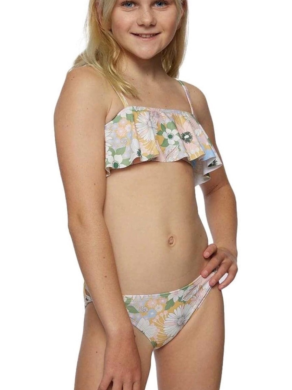 🏄‍♀️ NWOT O'Neill Girls size 12 Twiggy Ruffle set 👙
